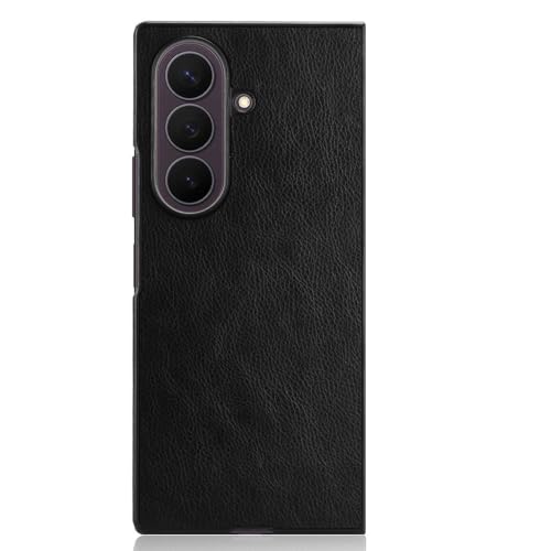 CYBERGARAGE�E�݊��i Galaxy Z Fold8 �Ή� �P�[�X �ϏՌ� �J�o�[ �܂肽���݌^ PU���U�[ �V���v�� ������ �ی�P�[�X(�u���b�N) [���s�A���i]