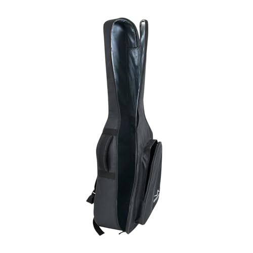 Image of Acoustic Guitar Bag /Cover with Foam Padding (Black) Strong and Durable for Multiple Sizes and Shapes Folk /Classical Guitars 38 inch, 39 inch, 40 inch, 41 inch (Black)