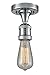 Innovations 517NH-1C-PC-LED 1 Light Vintage Dimmable LED Semi-Flush Mount, Polished Chrome