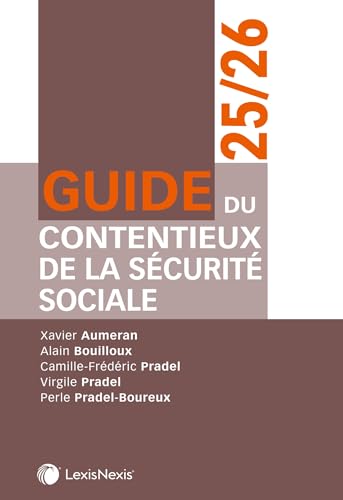 livre Guide du contentieux de la sécurité sociale 25/26