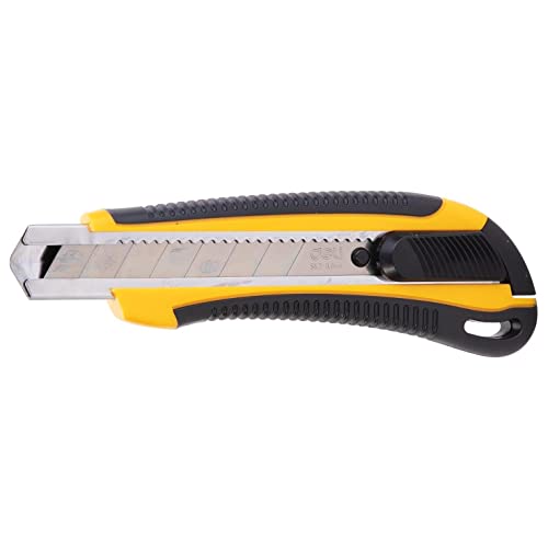 Deli E2064 Paper Cutter with 8 Snap off Blades Assorted|Cutting Knife 18mm