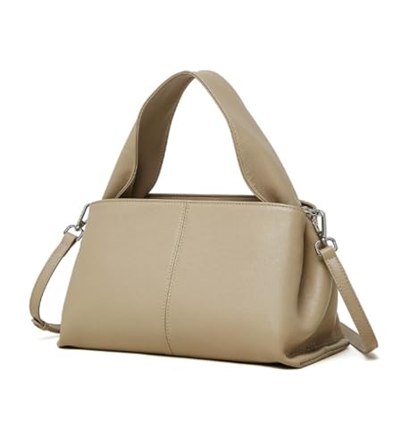 Women's vintage shoulder bag top layer niche women's bag4
