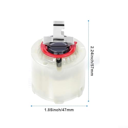 Cartucho 023529-0070A/H beige de 47 mm con válvula plástica resistente para monomando 7