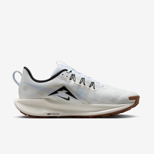 Nike Nike Pegasus Trail 5 Men's Running Shoes (DV3864-103, White/Metallic Silver/Sail/Blue Tint) Size 9
