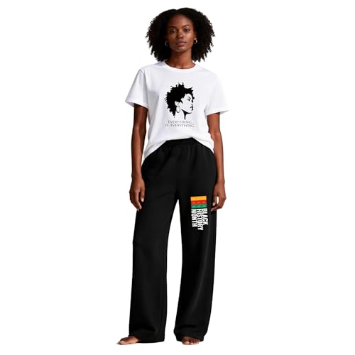 Image of Black History Shirts Black Graphic tees for Men and Women, Magic Fashion Afro American Natural Hair Vintage Melanin T-Shirts