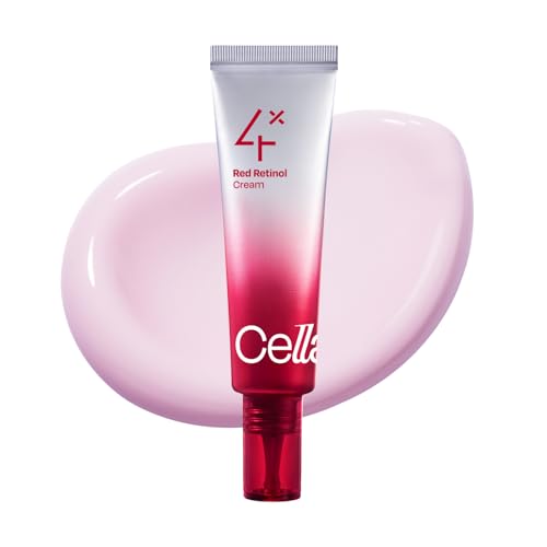 Celladix Hibiscus Red Retinol 4X Cream, Night Face Moisturizer wi...