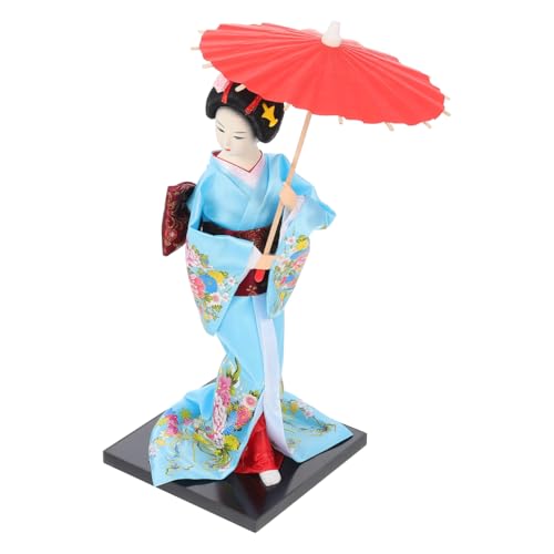 STOBOK 1Pc Asian Geisha Figurine, 12 Inch Tall Japanese Geisha