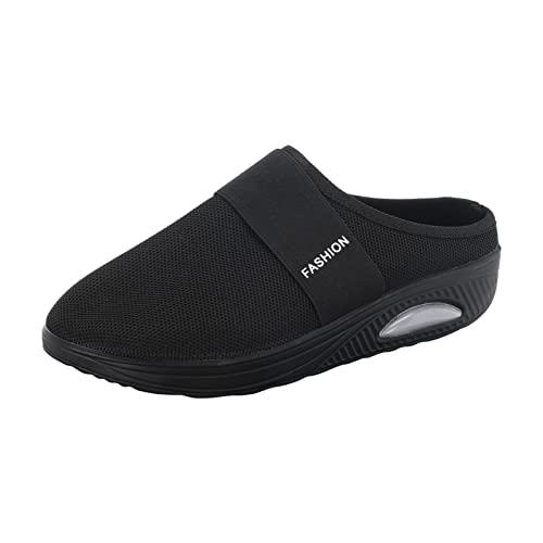 Air Cushion Zapatos diabéticos con cojín de aire Casual Slip On Walking Zapatos ortopédicos Zapatos Mujer Sandalias Wmshoes Nettjade Zapatos de correr Zapatillas deportivas Zapatillas de deporte