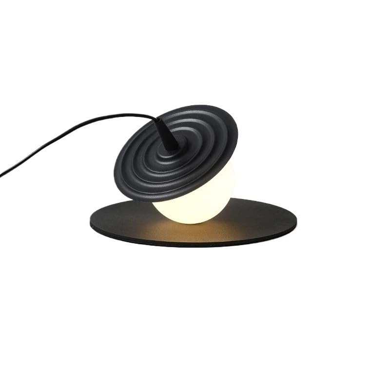 Plafonnier suspension LED blanc de 24 cm pour éclairer une table de cuisine