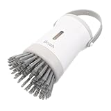 PRETYZOOM Handheld Kitchen Scrub Brush with Soap Dispenser for Gentle Cleaning of Pots Pans and Sinks Versatile and Safe for All Cookware for Hard Stains and Kitchen Surfaces