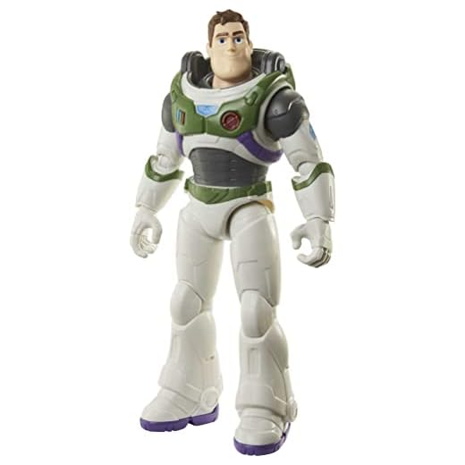 Mattel Lightyear Toys Buzz Large-Scale Action Figure, Space Ranger Alpha with Accessories, 12 Moving Joints, 12 Inch