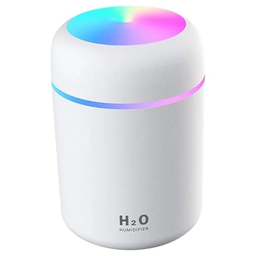 Umidificador H2o Lumen Difusor Usb 300ml Cor Branco, Cinza Escuro, Rosa (Branco)