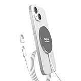 Sleekes Design: Der MagEase 15W Wireless Charger besticht durch sein schlankes und stylisches Design und ist die perfekte Ergänzung für jeden Schreibtisch oder Nachttisch.