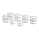 teelichtglas für maxi teelichter Glas IKEA GLIMMA Teelichthalter, 12 Stück, Glas