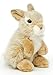 Produktbild Uni-Toys - Hase, stehend (beige) - 18 cm (Höhe) - Plüsch-Kaninchen - Plüschtier, Kuscheltier