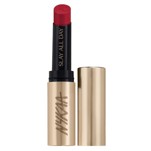 Image of Nykaa Matte to Last No Transfer Long Lasting Lipstick (3.5g) (Regal Ruby)