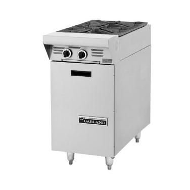 Garland MST4T-E Master Series "Add-A-Unit" 17" Gas Range with (2) 35,000 BTU Open Burners, Modular & Electric Ignition