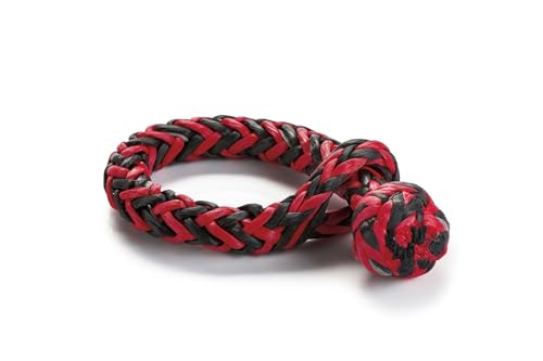 WARN 102559 Spydura Nightline Reflective Soft Shackle Synthetic Rope, 1/2" Diameter