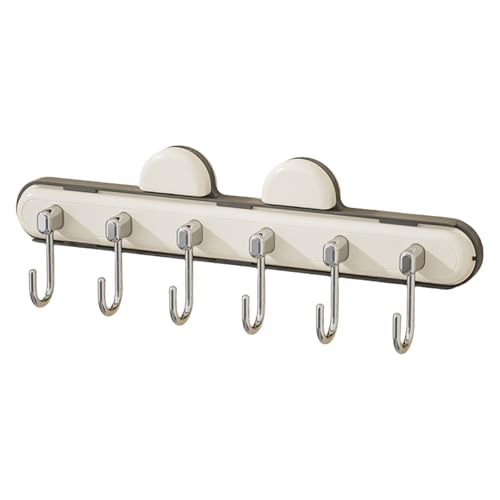 jebyltd Retractable Hangers Functional Strong Suction Cup Hooks for Bathroom and Kitchen Use with Sturdy U-Shape Design Kitchen Hooks