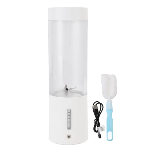 Portable Blender, 450ml Personal Blender USB Rechargeable Electric Handheld Blender Mini Juicer for Shakes and Smoothies with 6 Blades for Home, Sport, Office, Camping