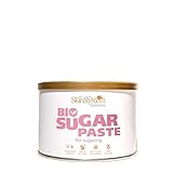 Sugaring Bio - Zuckerwachs zur Haarentfernung für Beine, Intim, Achsel und Armebereich – Waxing mit Zuckerpaste für glatte Haut (Paste Strong, 550g)