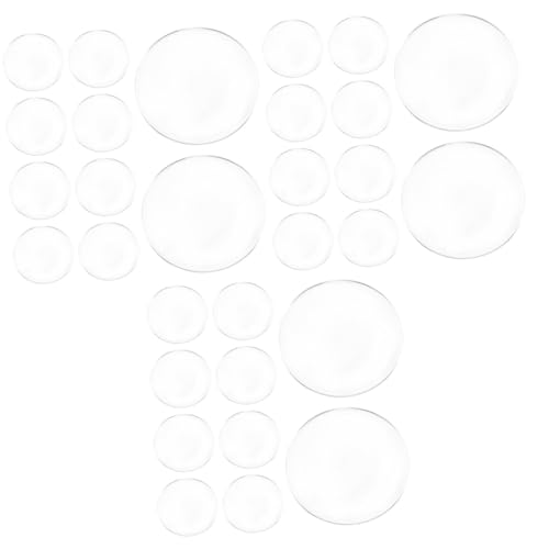 FOMIYES 3sets Acrylic Replacement Vr Lenses Small Convex 3D Glasses DIY Vr Accessories 10pcs*3