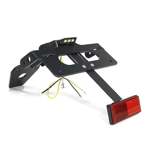 Garde-Boue de Moto Arrière Antivibration avec Support Plaque pour Triumph 22-23