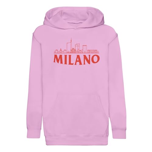 Sweat à capuche enfant Milano en coton premium sweat-shirt de voyage mode Italie
