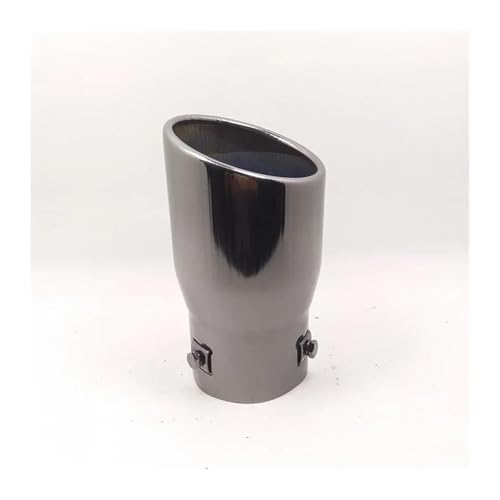 Tubo de escape para Toyota Prado con acabado negro elegante y silenciador de acero inoxidable 2