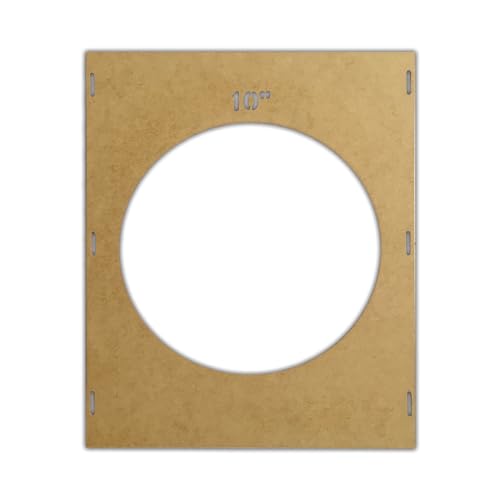 Medidor De Balões, Bexigas, Bolas Balão Mdf Medidas 3 A 10