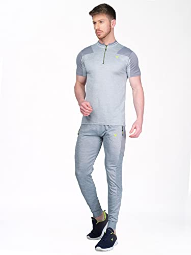 Image of TECHNOSPORT Men's Slim Fit Active T-Shirt - (MTP512 P) Pack of 1