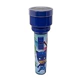 PJ Masks Handheld Flashlight Projector Light with Character Lens - Halloween Safety Trick or Treat, Night Light or Play