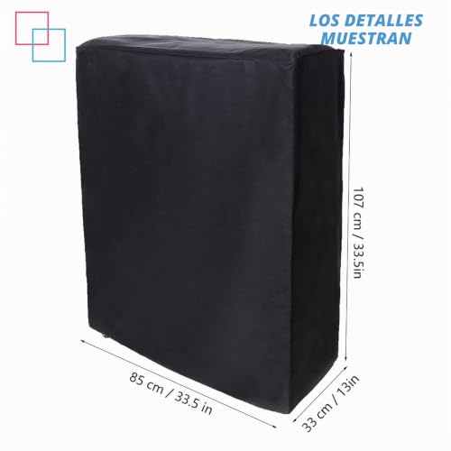 Funda de cama plegable y protector de muebles de patio contra el polvo y suciedad exterior 3