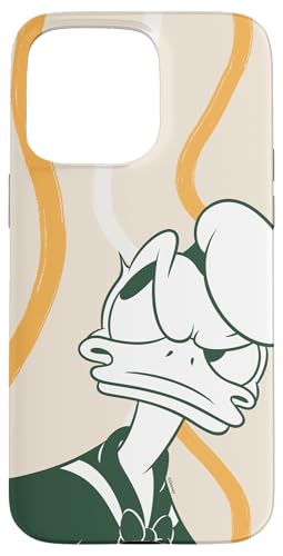 Disney Paperino Retro Vintage Glare & Lines Pattern Custodia per iPhone 15 Pro Max