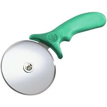 American Metalcraft 4" Green Plastic Handle Pizza Cutter