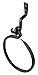 Wrought Iron Towel Ring - A Touch Of Artisanal Charm To Your Kitchen Or Bathroom With Our Handmade Towel Ring. Crafted By Blacksmiths, This Rustic Towel Rack Will Add A Timeless Elegance To Your Space
