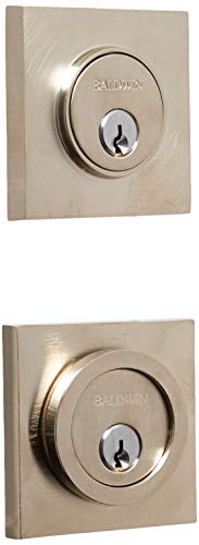 Best Deal Cheap ๐ Baldwin 8221 Santa Monica Contemporary Square Double Cylinder Deadbolt, Lifetime Satin Nickel Best Deal Cheap ๐ Baldwin 8221 Santa Monica Contemporary Square Double Cylinder Deadbolt, Lifetime Satin Nickel