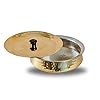Brass Lagan with Lid – 11x11x3.5” Handcrafted Cooking Vessel, Non-Stick Tin Coating, Durable & Versatile for Slow-Cooking, Simmering, Baking, and Traditional Indian Cuisine #4