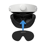 Alta calidad y diseño inteligente: a diferencia de otras tapas de lente, este producto protege toda la zona del ocular, incluyendo sensores importantes. Esta funda para lente de auriculares Digicharge PS VR2 está hecha de esponja de espuma de alta de...
