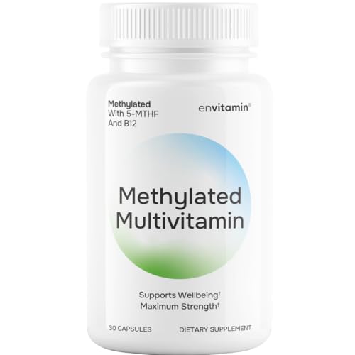 envitamin Methylated Multivitamin Multimineral Complex with L Methylfolate Methylated B12 5-MTHF Inositol and Lycopene
