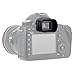 Produktbild Große Augenmuschel Silikon für Canon DSLR EOS 1DX, 1DXII, 1DsIII, 5Ds, 5DsR, 5DIII, 5DIV, 7DII Kamera Ersetzt Canon Eg. Okular