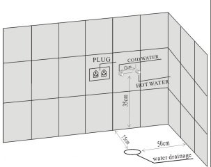 BagnoItalia Vasca idromassaggio da 140x180 cm full optional due posti con 19 idrogetti I
