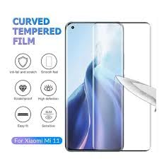 Image of 9H Tempered Glass Screen Protector for Mi 8 - Anti-Scratch, HD Clear, Bubble Free, White Edge | Pack of 10