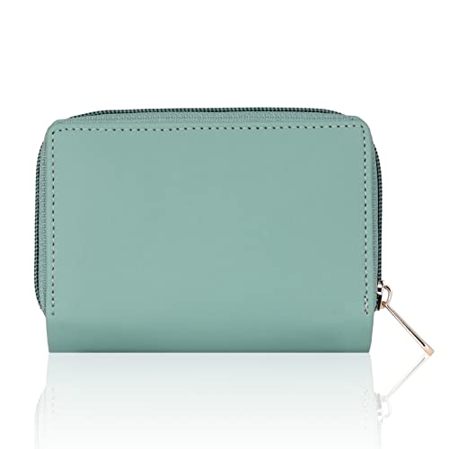 Image of Premium Vegan Leather Women's Wallet | Stylish Durable Clutch Wallet and Lightweight Clutch with Zip Coin Pocket and Card Slot