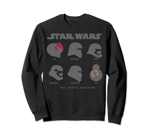 Sweatshirt Star Wars Silly Heads Silhouette fini les pulls geeks de mauvaise qualité
