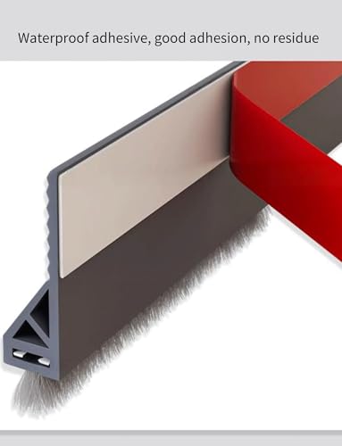 Joint de porte gris multi-taille pour isolation phonique de maison - 7