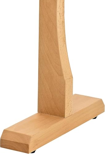 Sonic Energy Holz Gong Ständer – Zubehör für Gongs und Tam Tams bis 86 cm – Buche, natur (TMWGS-M)