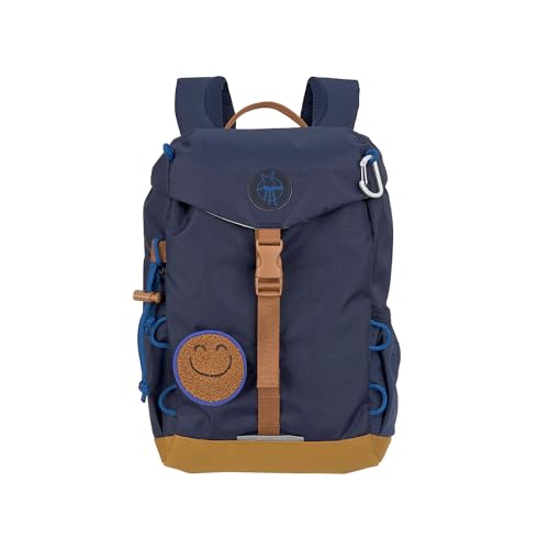 LÄSSIG Kinderrucksack Kindergartenrucksack Wanderrucksack - ab 3 Jahre - 9 Liter/Mini Outdoor Backpack navy