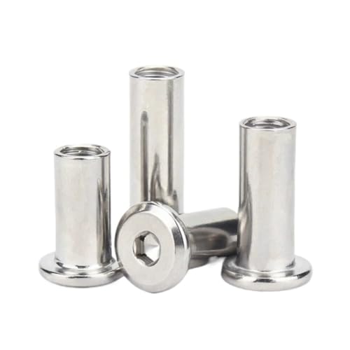 304 �X�e�����X�|�Z�p�\�P�b�g�o�����i�b�g M2-M10 �o�C���f�B���O�C���T�[�g���x�b�g�i�b�g�e���r�Ǌ|���Ƌ�p(M2(D 3mm) 20pcs,Length 18mm)