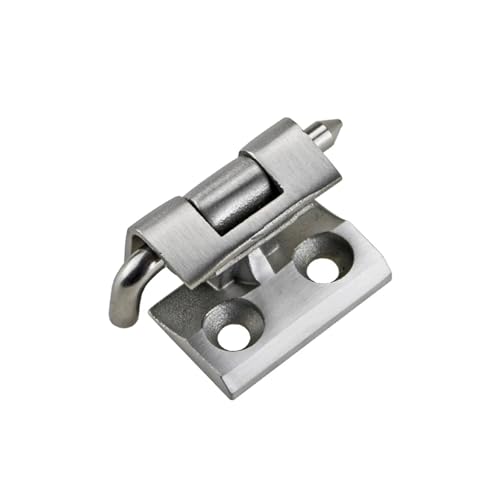 Charnière débrochable inox pour armoire électrique industrielle de haute précision